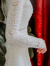 Load image into Gallery viewer, Collect Waist Lace Long Dress