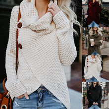 Load image into Gallery viewer, Women Turtleneck Sweater