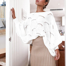 Load image into Gallery viewer, Hollow out sweater