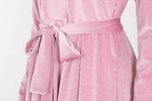 Load image into Gallery viewer, Pink Velvet Party Dress