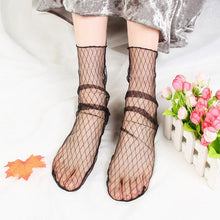 Load image into Gallery viewer, Sexy Retro Lace Floral Socks