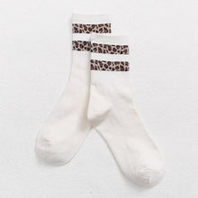 Load image into Gallery viewer, Hot Retro Leopard Print Socks