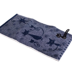 Cat Printed Soft Towels